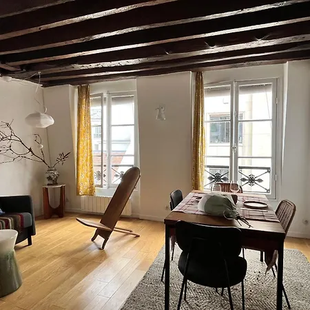 Heart Of Le Marais - Modern & Cosy Nest In The Old Paříž